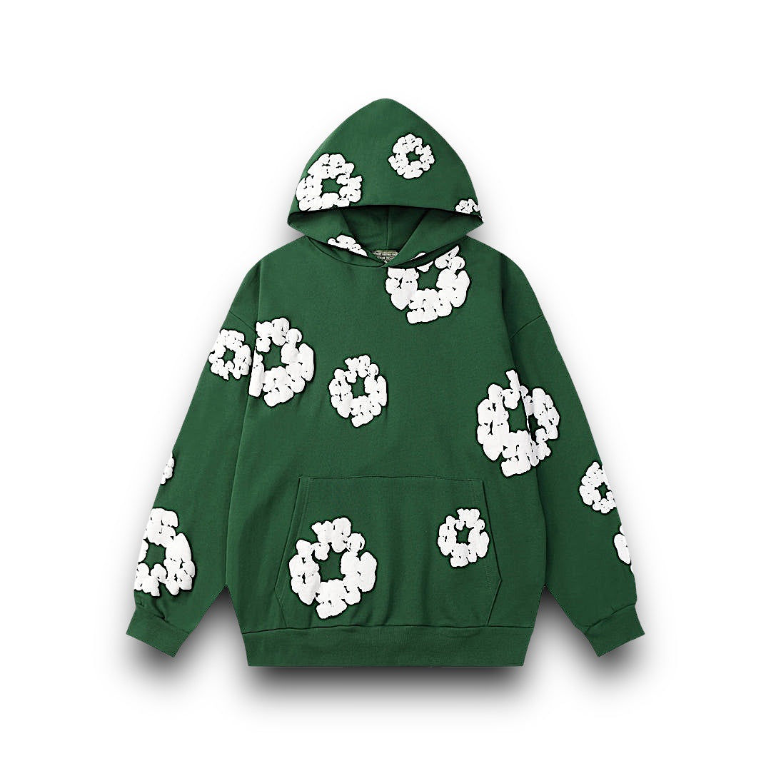 Denim Tears Green Hoodie