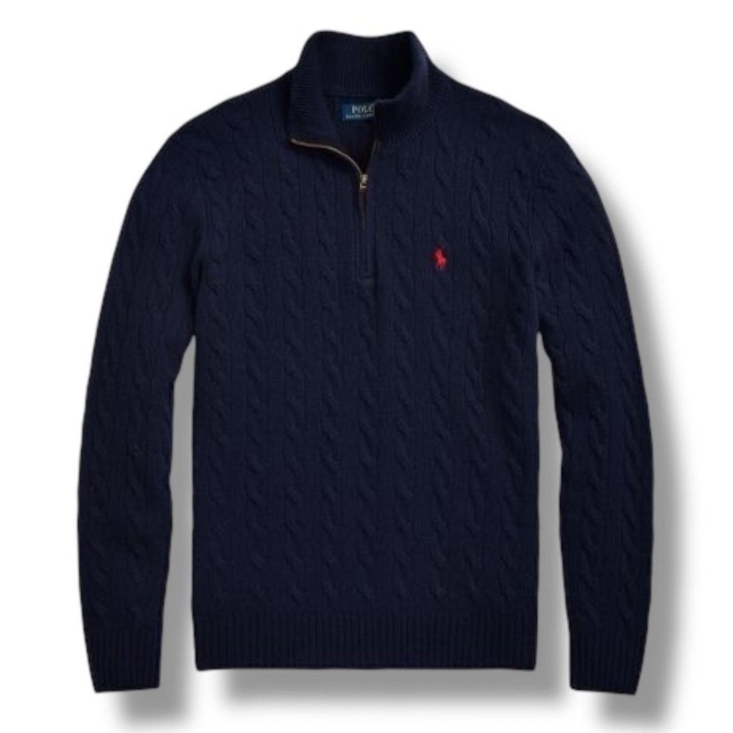 Polo Half-Zipper Sweater