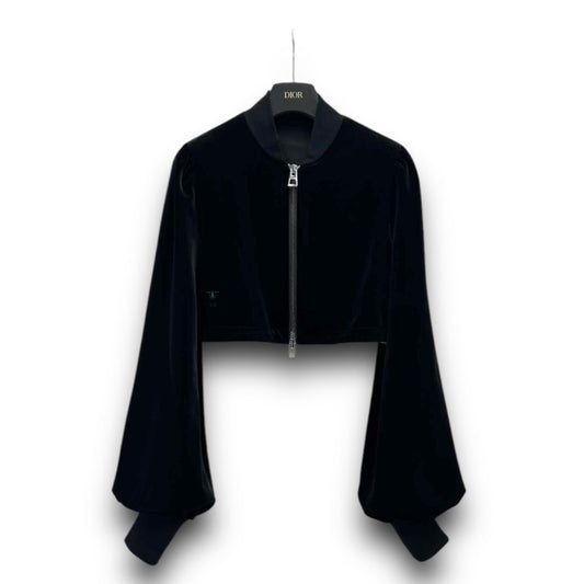 Dior Velvet Cropped Jacket