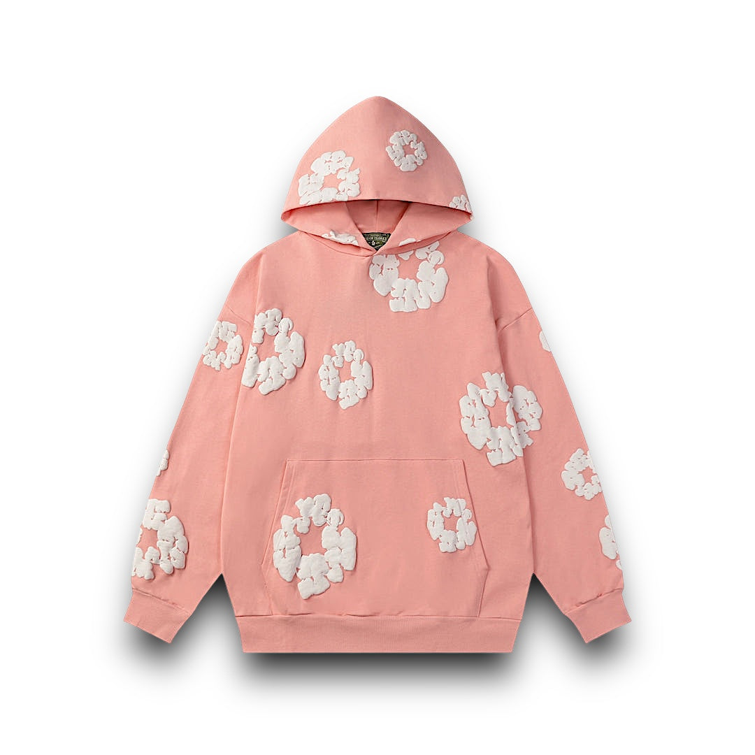 Denim Tears Pink Hoodie
