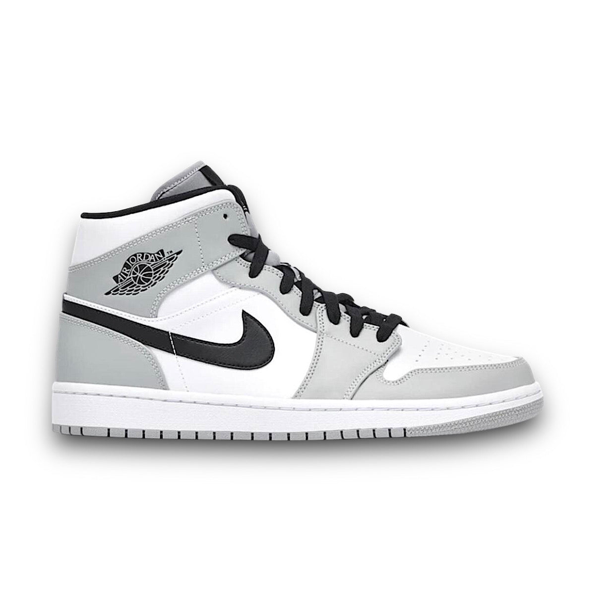 Air Jordan 1 Mid Light Smoke Grey