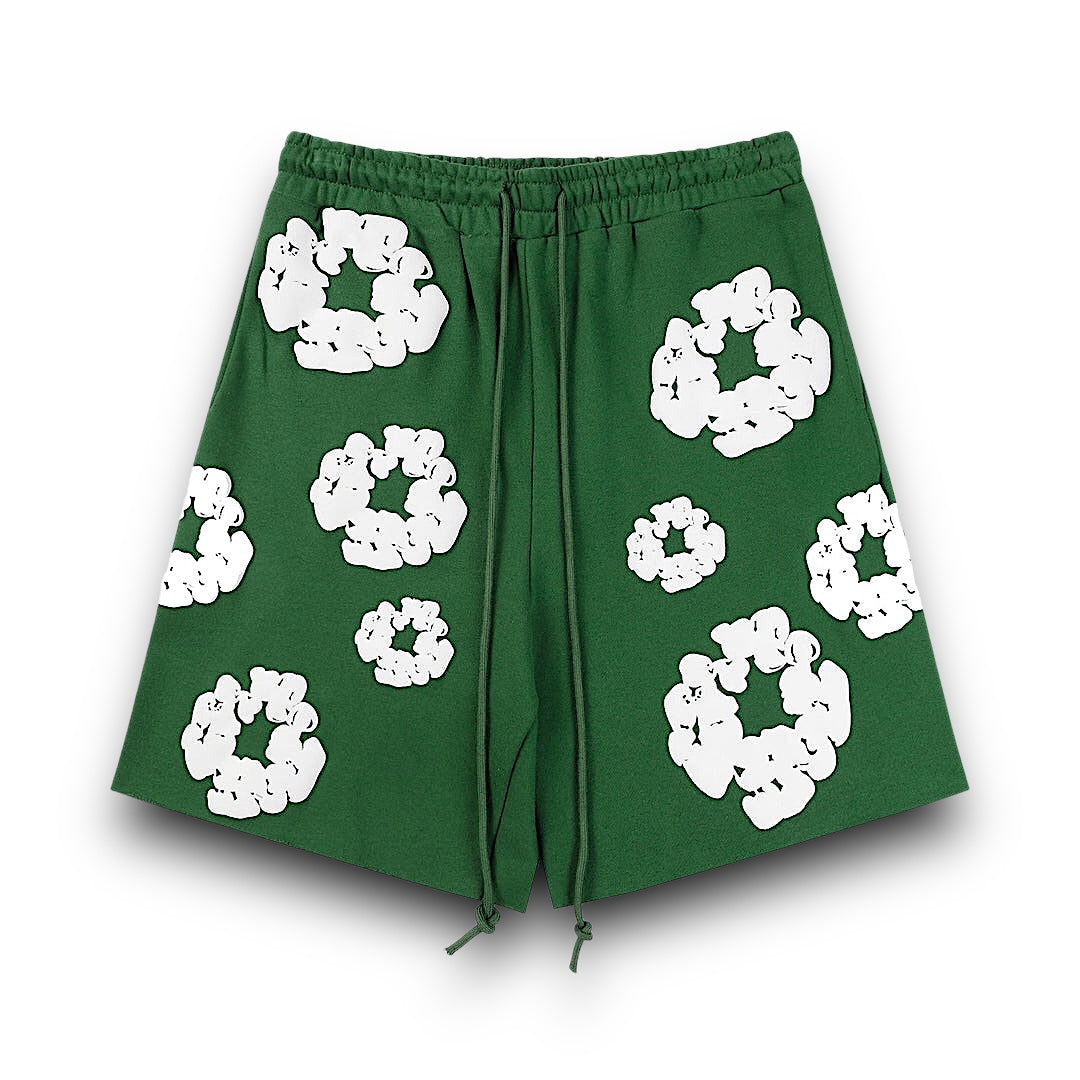 Denim Tears Green Short Pant