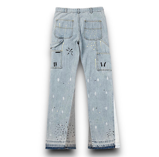 Frosted Star Distressed Jeans